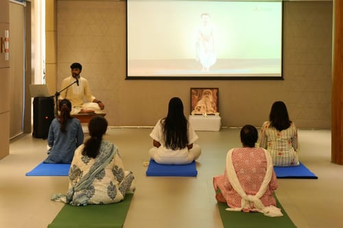 Meditation & yoga space