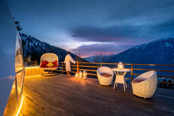 Luxurious Dome In Hampta Pass| Jacuzzi | Manali – 1 bedroom villa in Manali, Himachal Pradesh