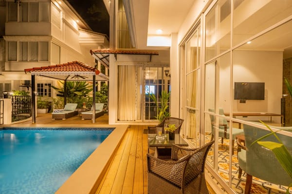 Suntuarios Casa Iris | 4-BHK | Pvt Pool | Jacuzzi | Gazebo – 4 bedroom villa in North Goa, Goa