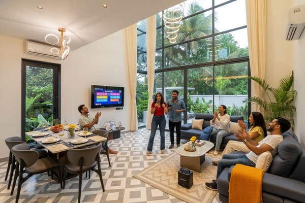 Casa Joe - Premium Villa with Complimentary E-Cycles – 3 bedroom villa in North Goa, Goa