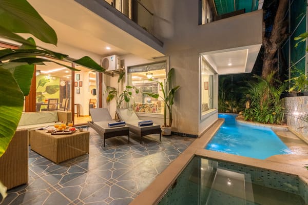 Sapphire Sands – 7 bedroom villa in North Goa, Goa