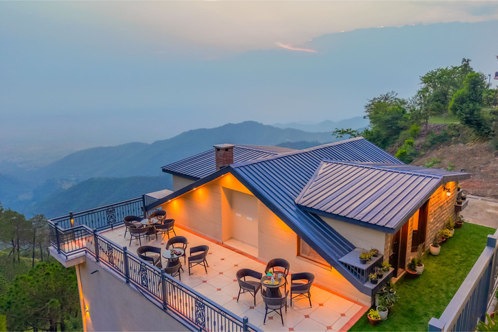Konifer Pinegrove | 3-BHK Hilltop Escape with Attic, Panoramic Views, Garden, & Outdoor Lounge - Image 3