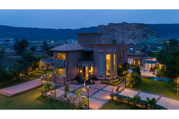 Noah’s Ark | Regal 3-BHK Villa Amidst Aravalli Hills With A Private Pool, Garden and A Gazebo - Image 3