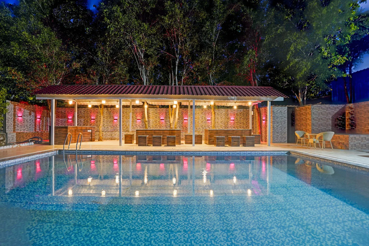 Tranquil Meadows | 5-BHK Farmhouse with Private Pool, Gazebo & Lush Garden - Image 4