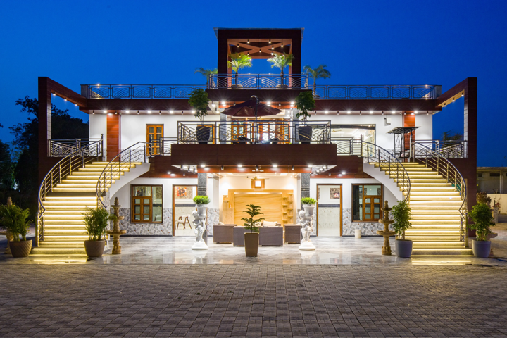 Ivory estate | 5-BHK Pet-friendly Farm With Pvt Pool, Gazebo & Lounge - Image 2