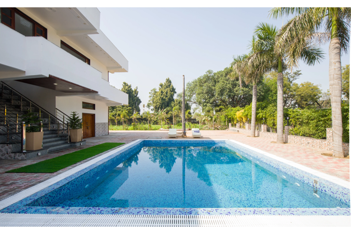 Ivory estate | 5-BHK Pet-friendly Farm With Pvt Pool, Gazebo & Lounge - Image 3