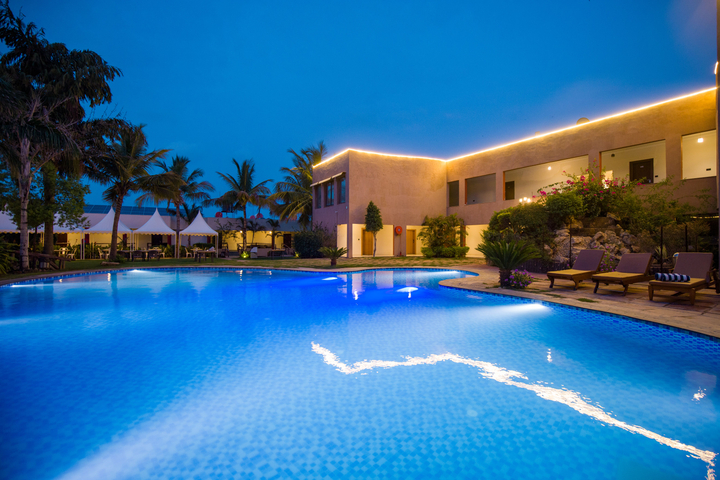 Jeevantara Premium View Room | 1-Room With Common Pool, Party Halls, Restro & Garden - Image 2