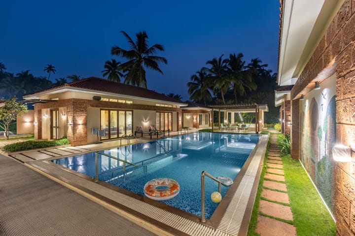 Liora | Exquisite 4-BHK Retreat With Pvt Pool, Garden & Gaming Room