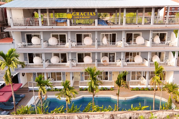 Gracias Seaora | Pet-friendly Retreat With Bathtub, Common Pool, & Restro, Close to Ashwem Beach - Image 2