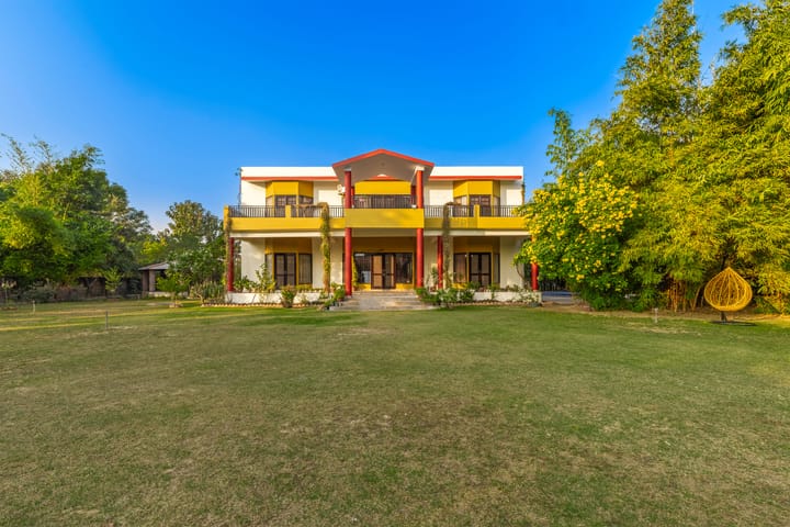 Parinita farm  | 4-BHK Villa with Private Pool, Garden Area & Gazebo
