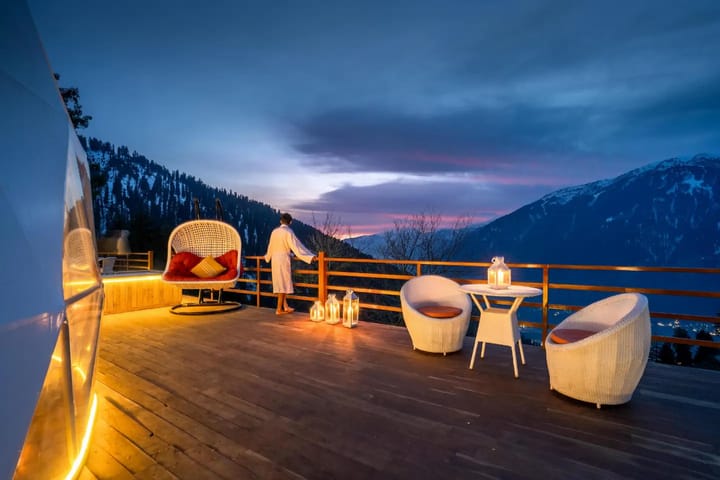 Luxurious Dome In Hampta Pass| Jacuzzi | Manali - Image 3