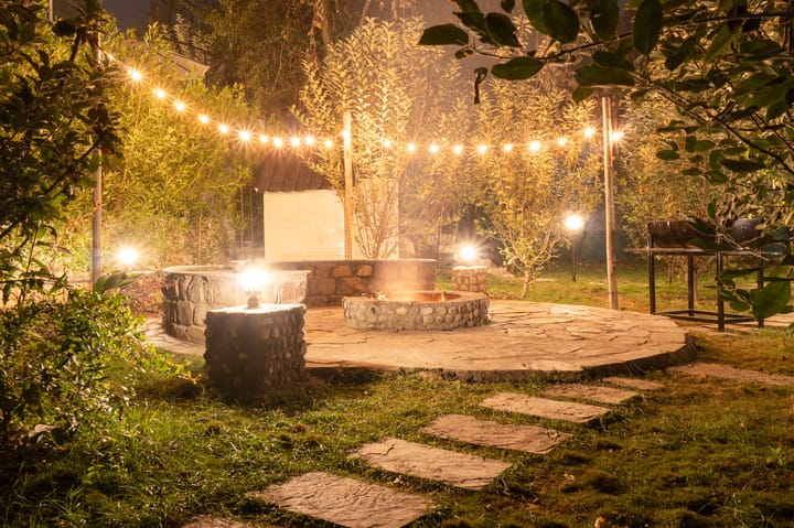 Maple House | Hillside 3-BHK Retreat with Private Pool, Jacuzzi, Open Pizzeria & Bonfire Area - Image 4