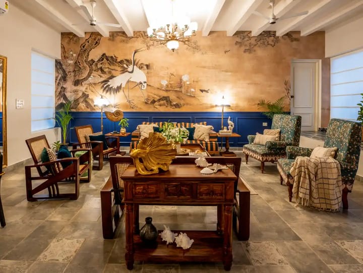 BluDoor | Exquisite Pet-friendly 5-BHK Villa With Private Pool, Lift & Entertainment Lounge Near Vagator Beach - Image 3