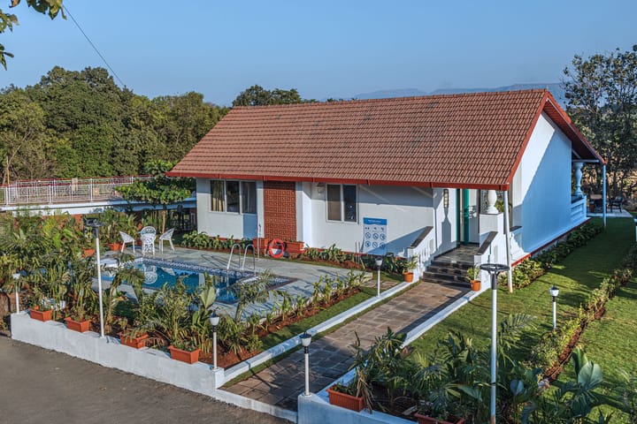 Mariposa by the River ~ Rio (2 bedroom villa)- Karjat - Maharashtra