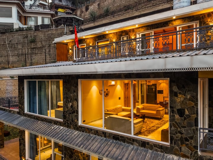 Bask and Blessings Mist | Pet-Friendly Suite With Private Scenic Balcony, Shared Jacuzzi, Spa, Garden & Gazebo
