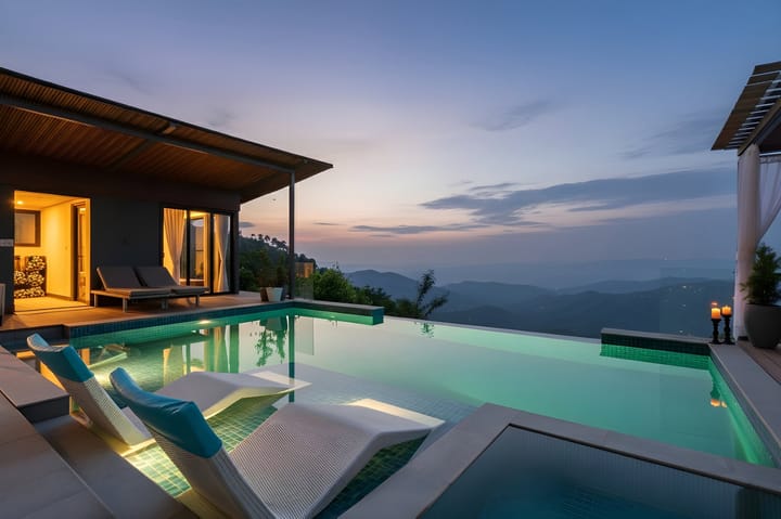 Savara w/ Heated Infinity Pool and Jacuzzi
