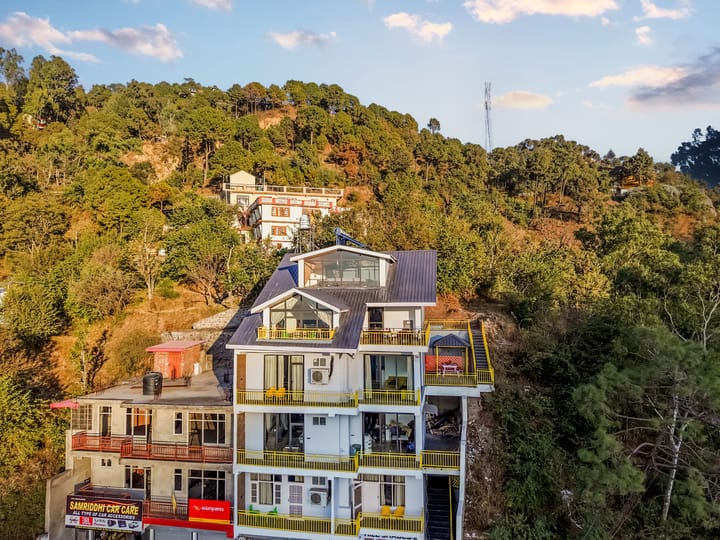 Hillshades Retreat | 6-BHK Villa With Sit-out Area, Private Pool, Restro, Game Zone, Panoramic Hill Views & a Lift