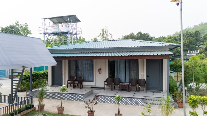 Puvalgarh Farms Thistle | Cottage-style Suite with Shared, Pool, Dining, Garden & Outdoor Sit-out | Near Sitabani Gate