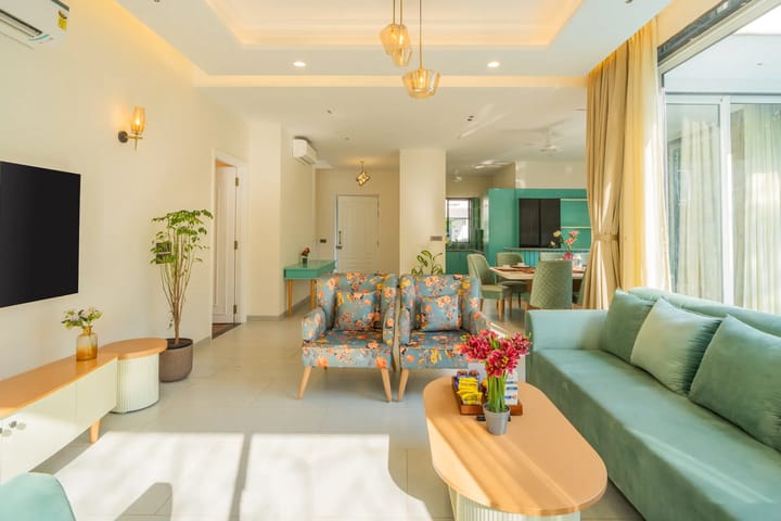 Laguna Aurelia | Luxe 4-BHK Villa Near Popular Beaches With Pvt Pool & Garden 