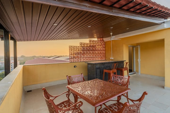 Veera Marina | 3-BHK Penthouse With Terrace, Common Pools & Lift, Near Candolim Beach - Image 5