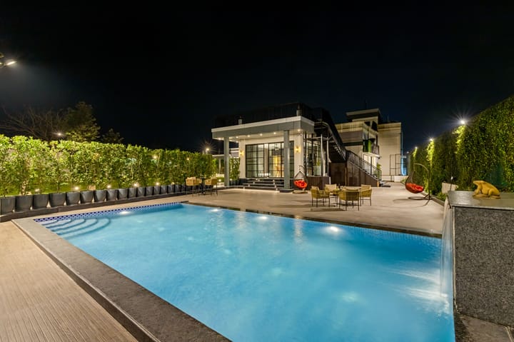 Ibiza | Luxe 4-BHK Farmhouse With Private Pool, Garden & Indoor Bar - Image 4