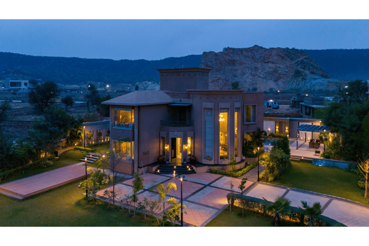 Noah’s Ark | Regal 3-BHK Villa Amidst Aravalli Hills With A Private Pool, Garden and A Gazebo - Image 3