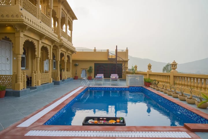 Amber Royale | Heritage 3-BHK Villa With Private Pool, Garden & Terrace - Image 3