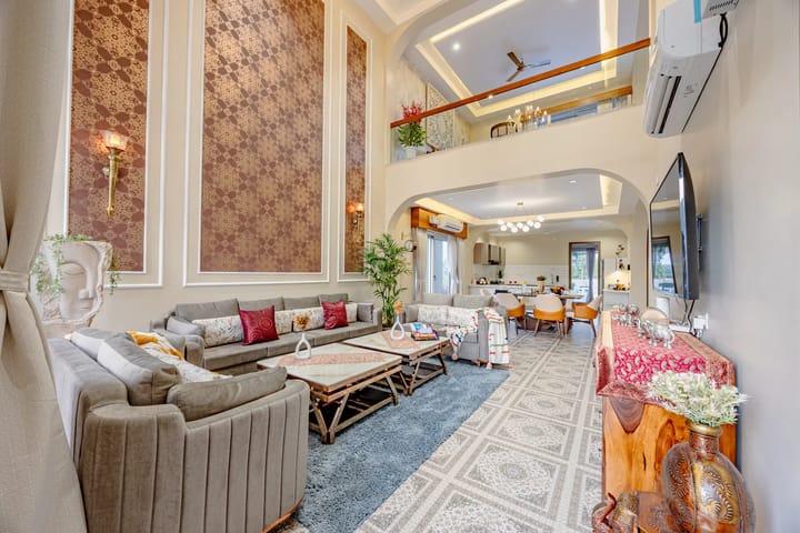 Heaven in Hills Mountara | 3-BHK | Pvt Pool | Garden | Lounge | Gazebos | Jacuzzi - Image 4