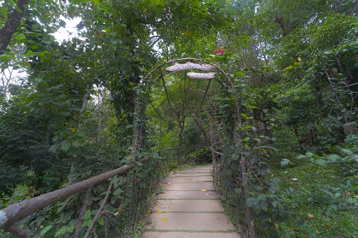 Panchavadi | Forest-Facing Room on 10-acre Land, Shared Natural Pool, Garden & Restro - Image 3