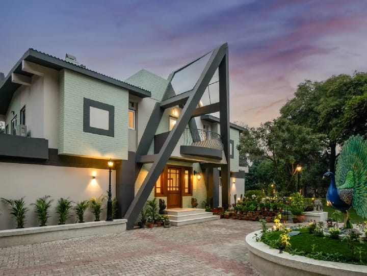 Esh | Charming Pet-friendly 6-BHK Villa With Private Pool & Garden - Image 3