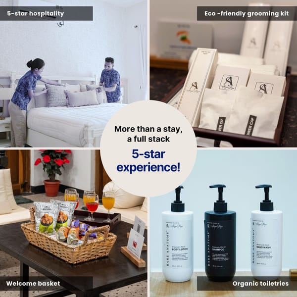 Trio’s Top | Hilltop Pet-friendly 2-BHK with Shared Sit-out Area, Stepped Garden & Hill Views - Image 5