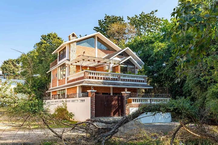 Rahta | 3-BHK Retreat With Picturesque Terrace & Outdoor Patio