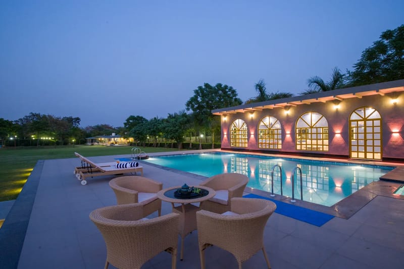 Enchantia | Pet-friendly 6-BHK Retreat With Private Pool, Garden & Party Hall – photo 3