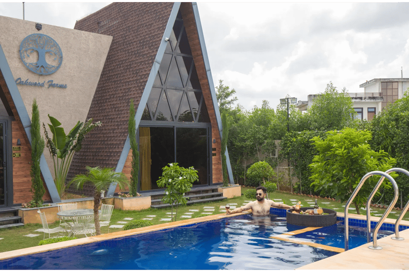 Oakwood Mansion | 7-BHK | 2 Cottages |1 Villa | Pvt Pools & Lush Garden | Party Halls – photo 1