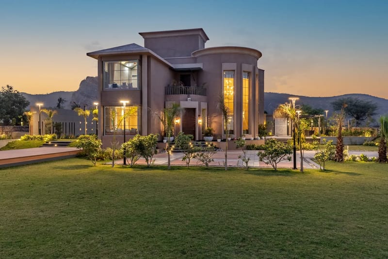 Snehzy | Charming Pet-friendly 3-BHK Villa With Private Pool, Garden, Gazebo Amidst Aravalli Hills – photo 2