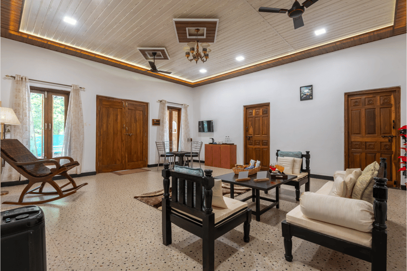 Cabanas Retreat | Tropical 5-BHK Escape Near Revdanda Beach With Private Pool, Garden & Outdoor Dining  – photo 16