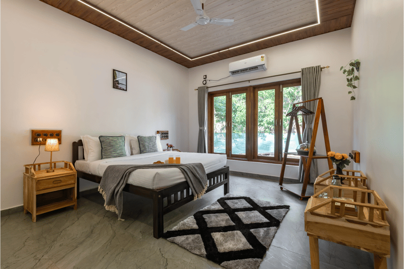 Cabanas Retreat | Tropical 5-BHK Escape Near Revdanda Beach With Private Pool, Garden & Outdoor Dining  – photo 18