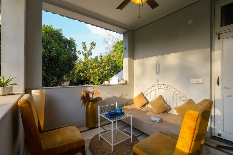 Anugrah Farm | 2-BHK Farmstay+ Kids’ Room with Pvt Pool, Jacuzzi & Lush Garden – photo 13