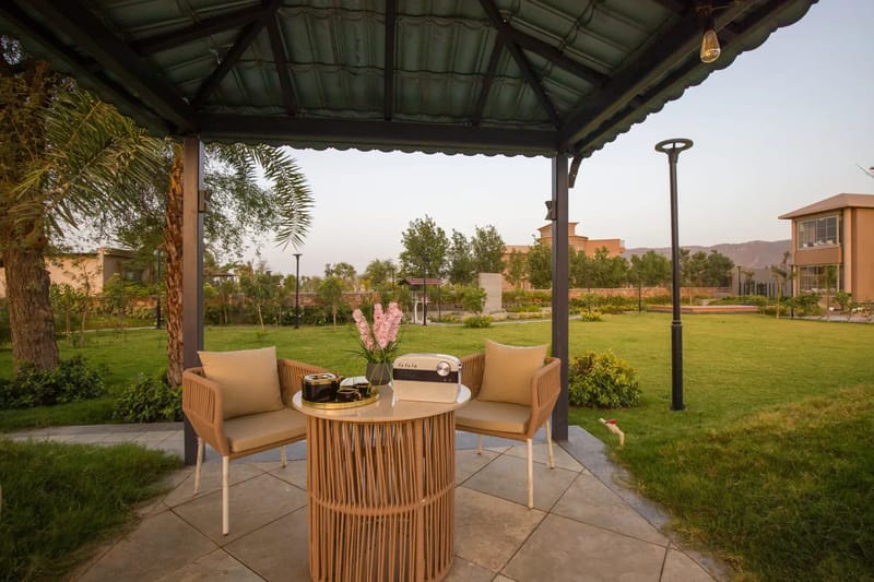 Snehzy | Charming Pet-friendly 3-BHK Villa With Private Pool, Garden, Gazebo Amidst Aravalli Hills – photo 14