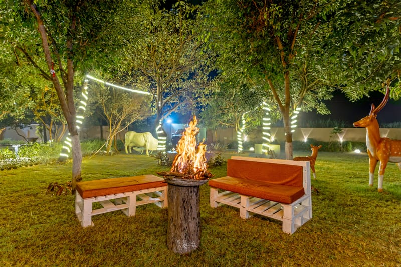 Forest Mud Villas | One Rustic Mud House with Shared Pool, Gazebo and Garden | 30 mins from Haridwar – photo 8