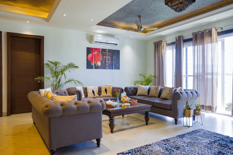 BYDM The Sky Heaven | Charming Pet-friendly 4-BHK Penthouse 15 Min from Triveni Ghat With Balcony, Bar & Lift – photo 6