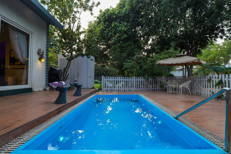 Anugrah Farm | 2-BHK Farmstay+ Kids’ Room with Pvt Pool, Jacuzzi & Lush Garden – photo 6