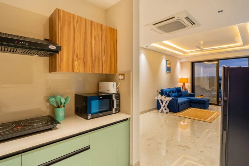 Kamerios Brisa | 1-BHK | Jacuzzi | Common Rooftop Pool | Lift  – photo 19