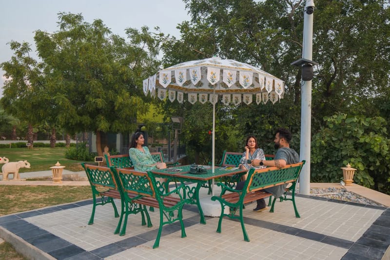 Kaimalgarh Farmstay | Pet–friendly 5-BHK Retreat With Pond, Private Pool, Gazebo & Garden – photo 9
