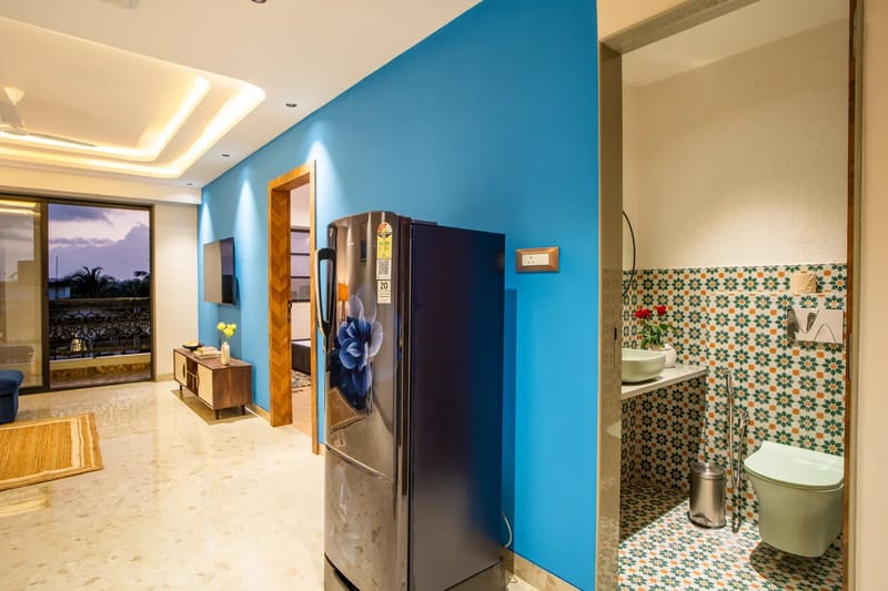 Kamerios Brisa | 1-BHK | Jacuzzi | Common Rooftop Pool | Lift  – photo 14