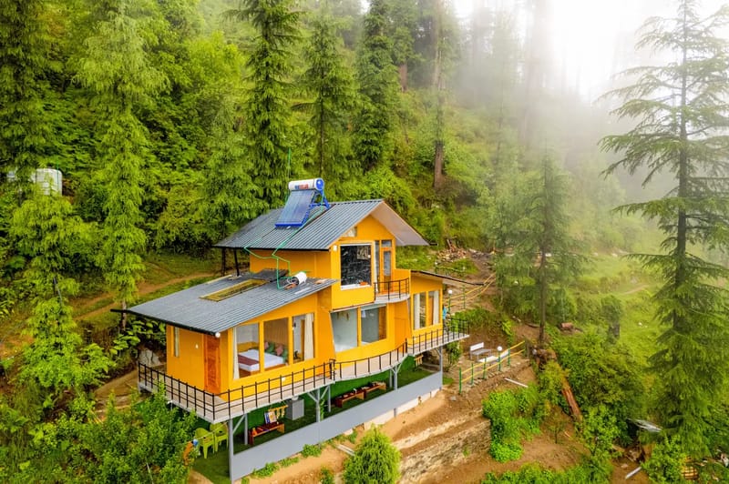 Kaivalya - Luxury- Mountain room with stargazing – photo 9