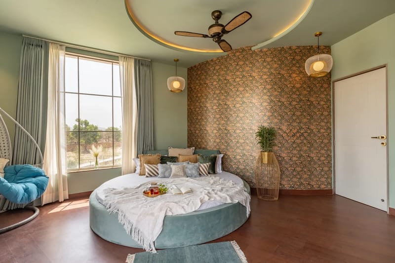 Snehzy | Charming Pet-friendly 3-BHK Villa With Private Pool, Garden, Gazebo Amidst Aravalli Hills – photo 6