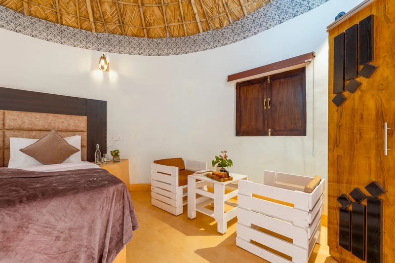Forest Mud Villas | One Rustic Mud House with Shared Pool, Gazebo and Garden | 30 mins from Haridwar – photo 32