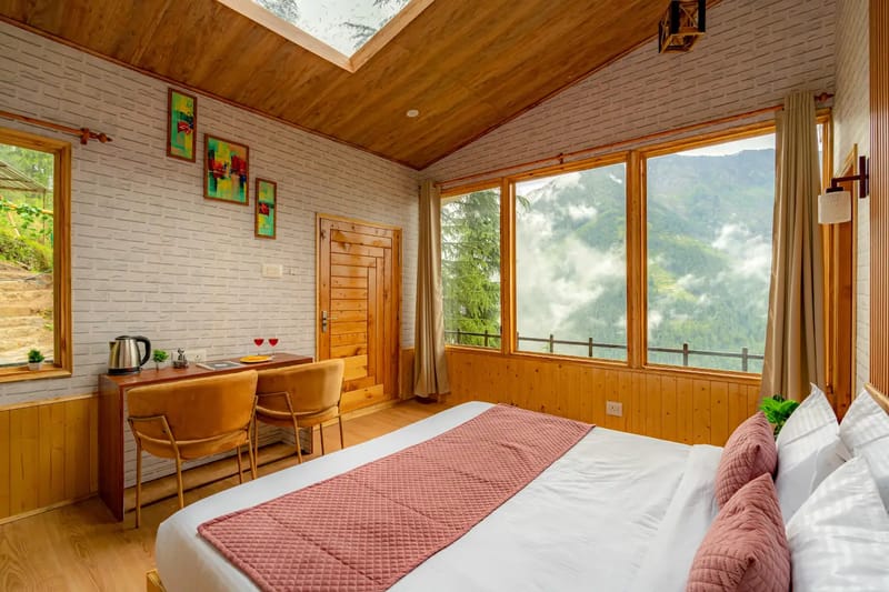 Kaivalya - Luxury- Mountain room with stargazing – photo 16