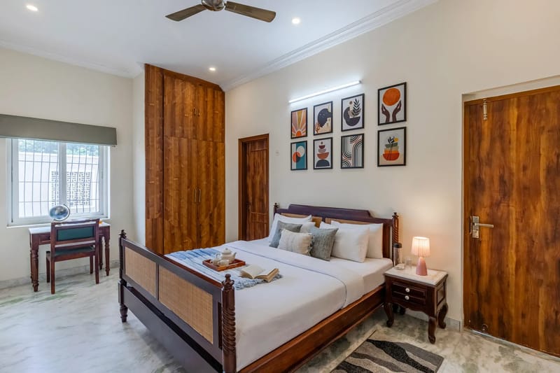 Oakwood Mansion | 7-BHK | 2 Cottages |1 Villa | Pvt Pools & Lush Garden | Party Halls – photo 38